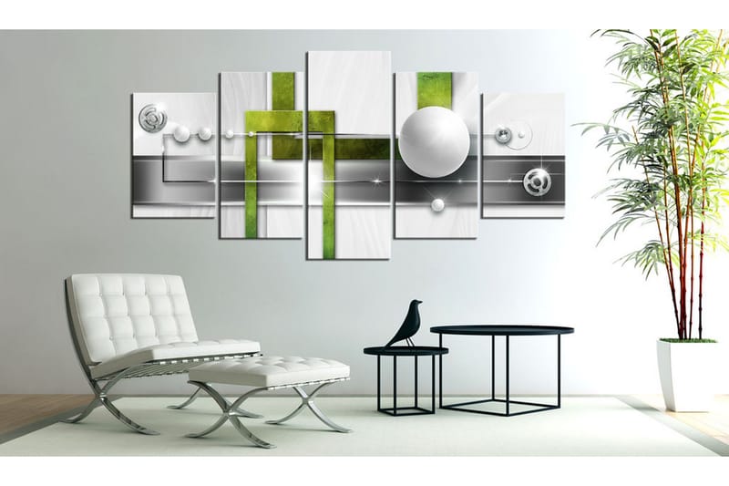Billede Aesthetics Of Geometry 100x50 - Artgeist sp. z o. o. - Boligtilbehør - Billeder & kunst - Billeder på lærred