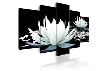 Billede Alabaster Reflection 100x50 - Artgeist sp. z o. o. - Boligtilbehør - Billeder & kunst - Billeder på lærred