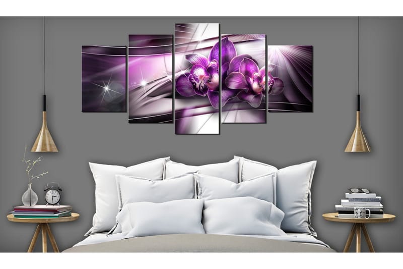 Billede Amaranthine Tandem 200x100 - Artgeist sp. z o. o. - Boligtilbehør - Billeder & kunst - Billeder på lærred