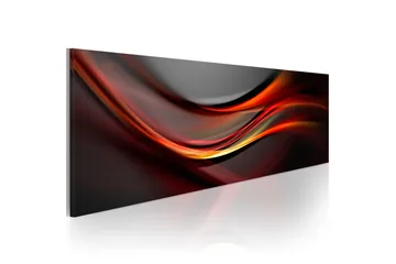 Billede Amber Tide 120x40 - Artgeist sp. z o. o. - Boligtilbehør - Billeder & kunst - Billeder på lærred