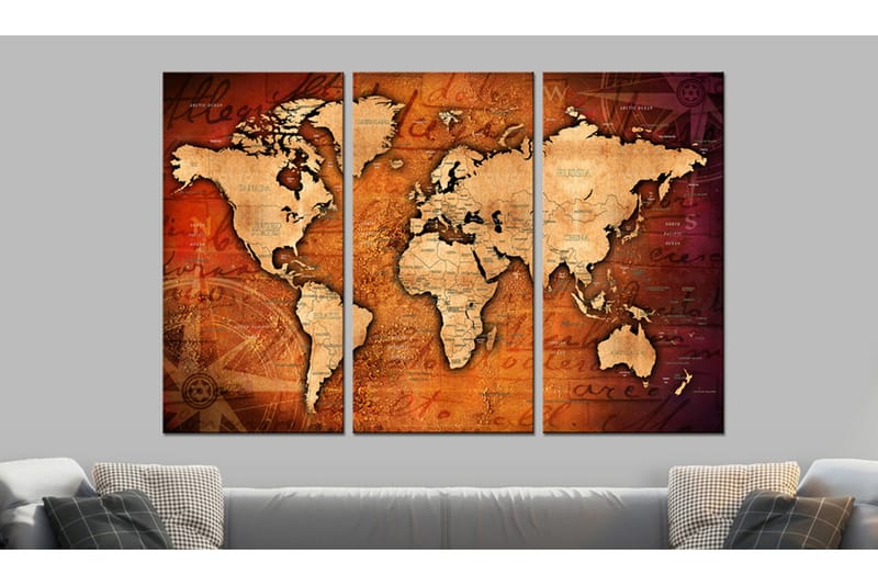 Billede Amber Travels 120x80, Artgeist sp. z o. o.