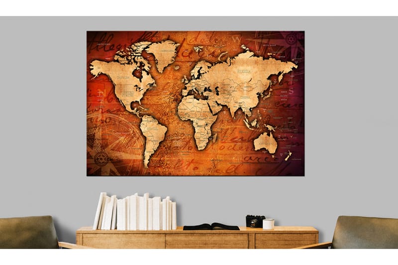 Billede Amber World 90x60, Artgeist sp. z o. o.