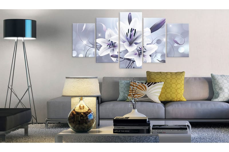 Billede Amethyst Grace 200x100 - Artgeist sp. z o. o. - Boligtilbehør - Billeder & kunst - Billeder på lærred