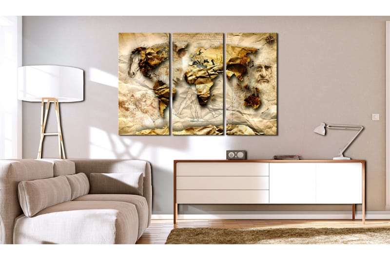 Billede Anatomy Of The World 120x80 - Artgeist sp. z o. o. - Boligtilbehør - Billeder & kunst - Billeder på lærred