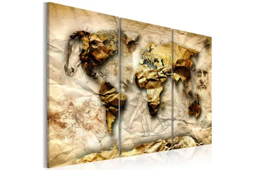 Billede Anatomy Of The World 90x60 - Artgeist sp. z o. o. - Boligtilbehør - Billeder & kunst - Billeder på lærred