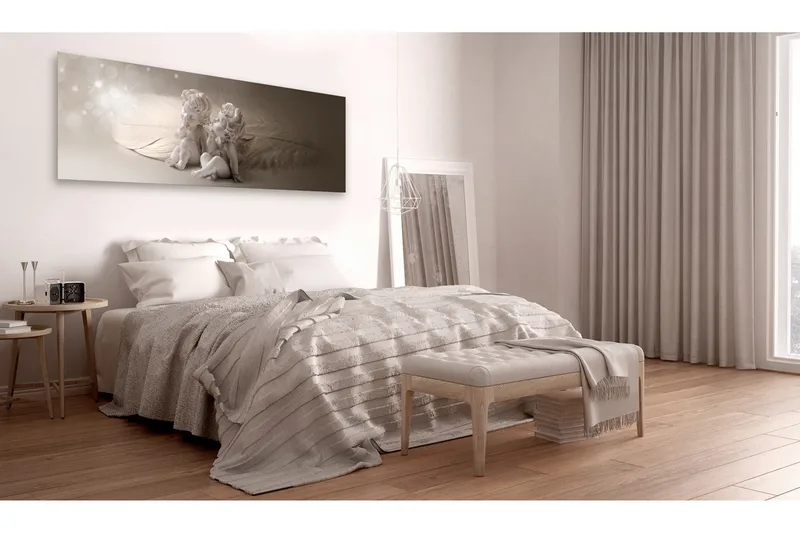 Billede Angelic Sweetness 135x45 - Artgeist sp. z o. o. - Boligtilbehør - Billeder & kunst - Billeder på lærred