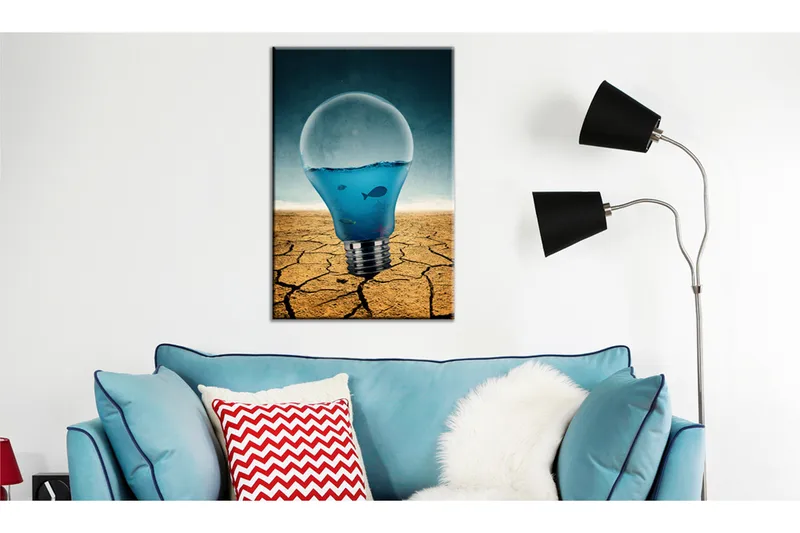 Billede Aquarium of Ideas 60x90, Artgeist sp. z o. o.