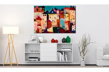 Billede Artistic City 90x60 - Artgeist sp. z o. o. - Boligtilbehør - Billeder & kunst - Billeder på lærred