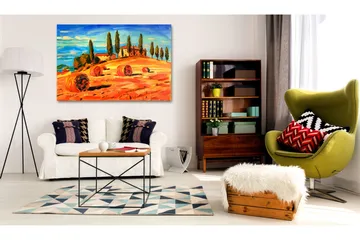 Billede august i Toscana 120x80 - Artgeist sp. z o. o. - Boligtilbehør - Billeder & kunst - Billeder på lærred