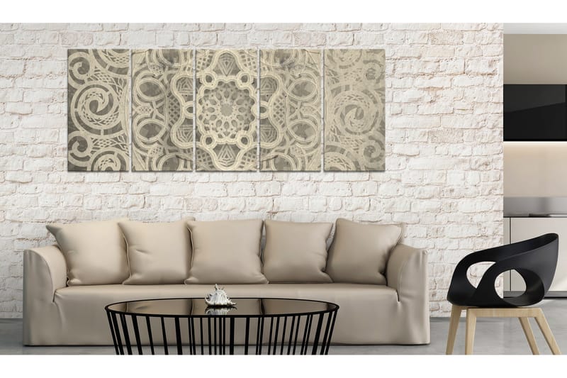 Billede Austere Mandala 225x90 - Artgeist sp. z o. o. - Boligtilbehør - Billeder & kunst - Billeder på lærred