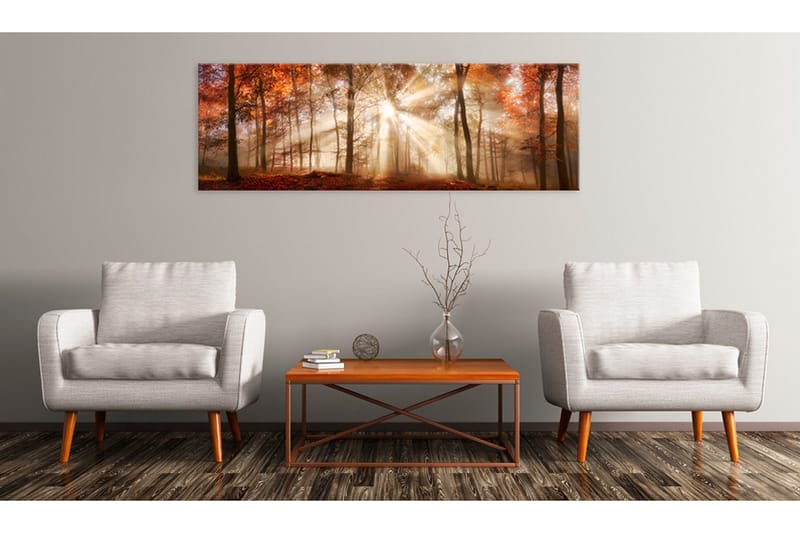 Billede Autumnal Dawn 150x50 - Artgeist sp. z o. o. - Boligtilbehør - Billeder & kunst - Billeder på lærred