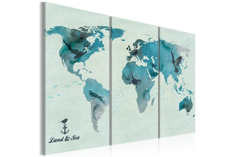 Billede Avian Migration Triptych 120x80, Artgeist sp. z o. o.