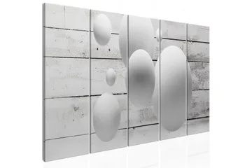Billede Balls And Boards 5 Parts Narrow 200x80 - Artgeist sp. z o. o. - Boligtilbehør - Billeder & kunst - Billeder på lærred
