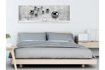 Billede Balls And Concrete 1 Part Narrow 135x45 - Artgeist sp. z o. o. - Boligtilbehør - Billeder & kunst - Billeder på lærred