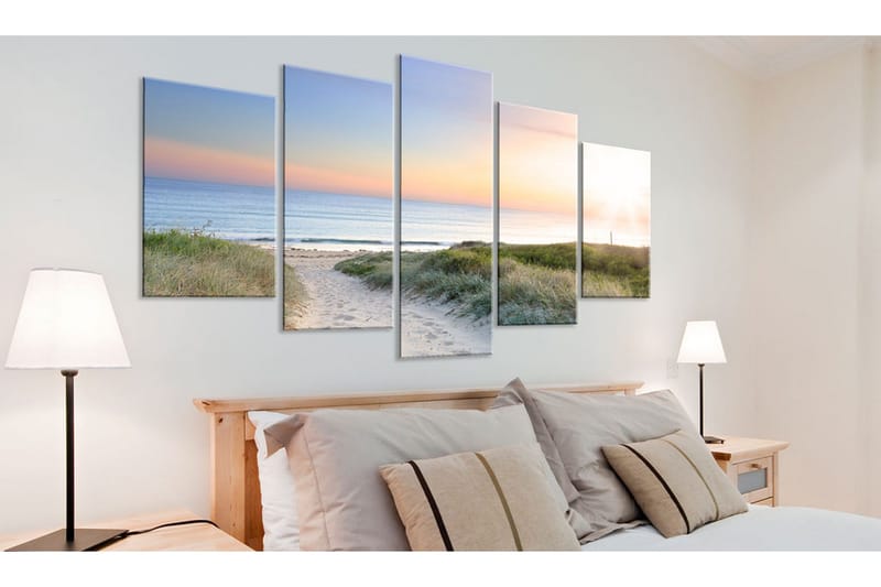 Billede Baltic Sea In The Morning 100x50 - Artgeist sp. z o. o. - Boligtilbehør - Billeder & kunst - Billeder på lærred