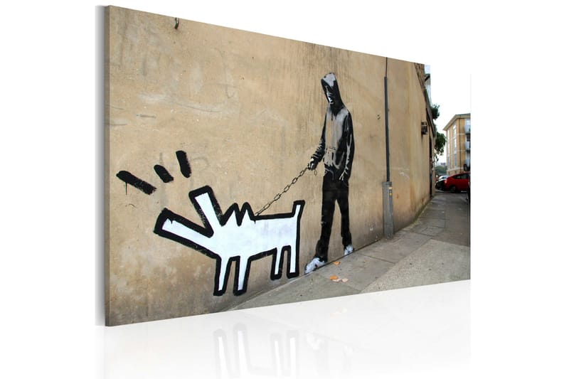 Billede Barking Dog Banksy 60x40, Artgeist sp. z o. o.