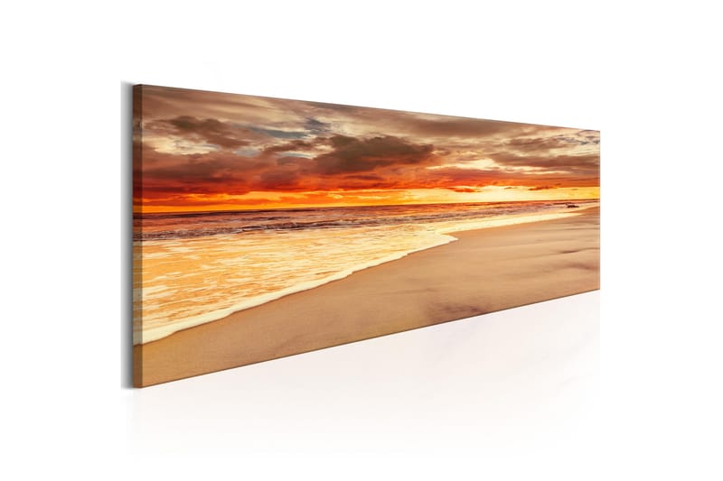 Billede Beach Beatiful Sunset 120x40, Artgeist sp. z o. o.