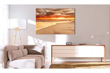 Billede Beach Beatiful Sunset Ii 120x80 - Artgeist sp. z o. o. - Boligtilbehør - Billeder & kunst - Billeder på lærred