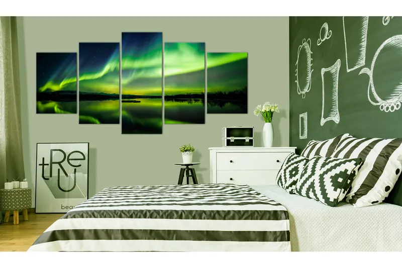 Billede Beautiful Glow Ii 100x50 - Artgeist sp. z o. o. - Boligtilbehør - Billeder & kunst - Billeder på lærred