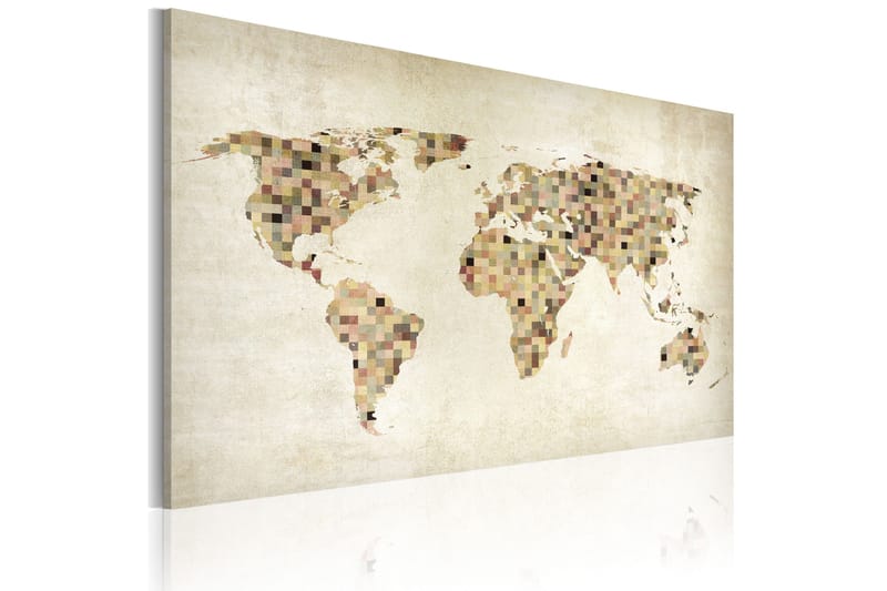 Billede Beige Nuancer Af Verden 60x40, Artgeist sp. z o. o.
