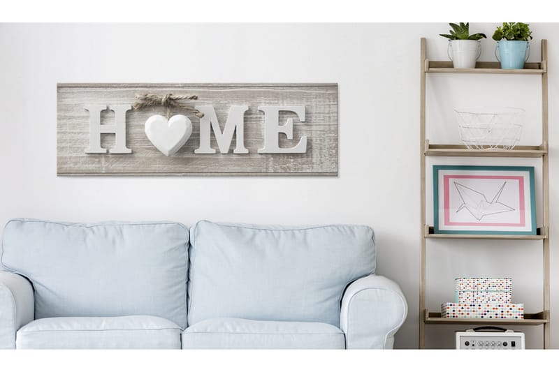 Billede Beloved Home 120x40, Artgeist sp. z o. o.