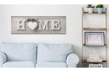 Billede Beloved Home 120x40 - Artgeist sp. z o. o. - Boligtilbehør - Billeder & kunst - Billeder på lærred