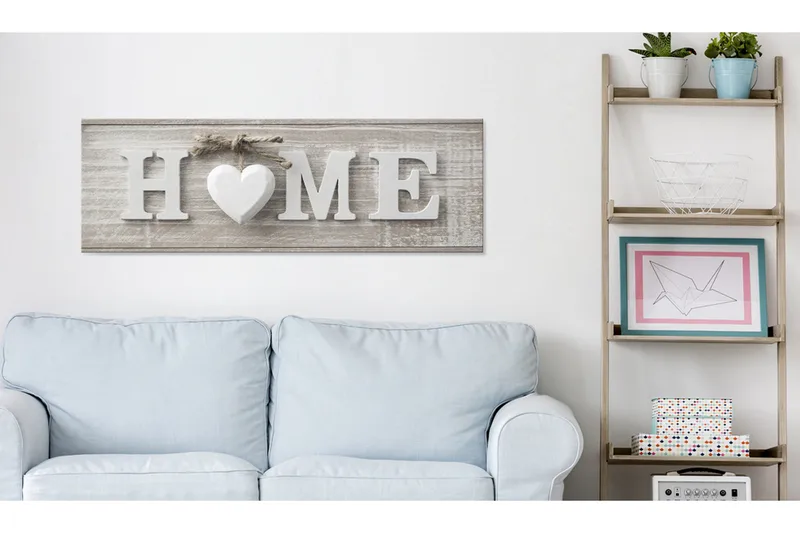 Billede Beloved Home 120x40, Artgeist sp. z o. o.
