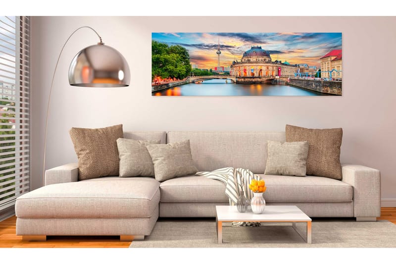 Billede Berlin Museum Island 120x40 - Artgeist sp. z o. o. - Boligtilbehør - Billeder & kunst - Billeder på lærred