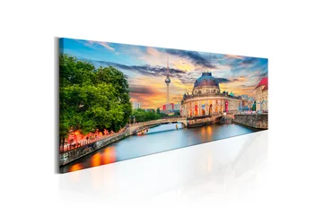 Billede Berlin Museum Island 120x40 - Artgeist sp. z o. o. - Boligtilbehør - Billeder & kunst - Billeder på lærred
