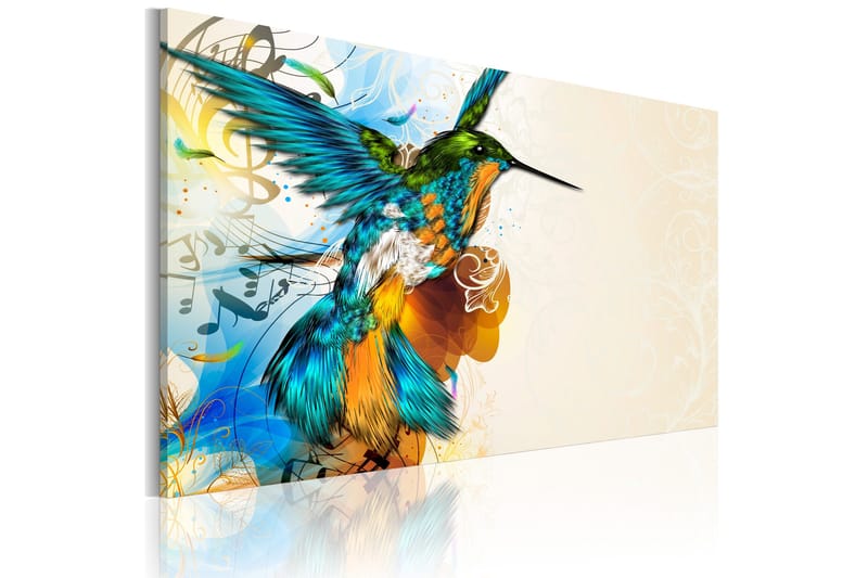 Billede Bird's music 120x80, Artgeist sp. z o. o.