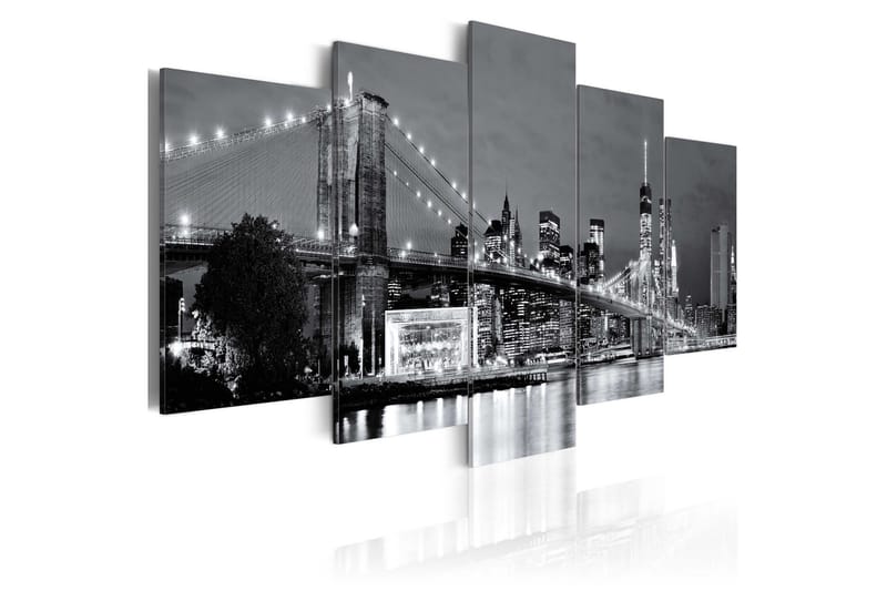 Billede Black-And-White Glimpse 100x50, Artgeist sp. z o. o.