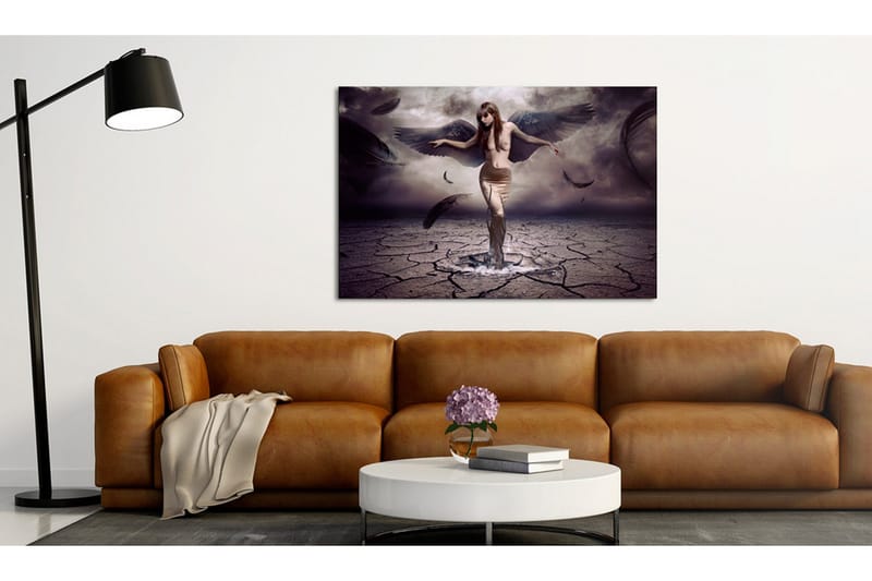 Billede Black Angel 60x40 - Artgeist sp. z o. o. - Boligtilbehør - Billeder & kunst - Billeder på lærred