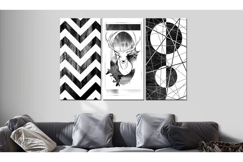 Billede Black Forest 90x60 - Artgeist sp. z o. o. - Boligtilbehør - Billeder & kunst - Billeder på lærred