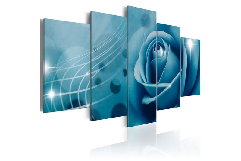 Billede Blue Beauty 100x50, Artgeist sp. z o. o.