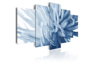 Billede Blue Dahlia 200x100 - Artgeist sp. z o. o. - Boligtilbehør - Billeder & kunst - Billeder på lærred