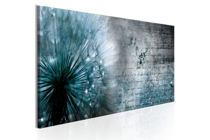 Billede Blue Dandelion 150x50, Artgeist sp. z o. o.
