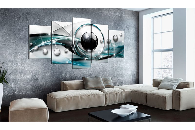 Billede Blue Eye 100x50 - Artgeist sp. z o. o. - Boligtilbehør - Billeder & kunst - Billeder på lærred