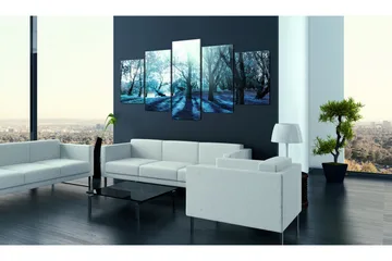 Billede Blue Glade 200x100 - Artgeist sp. z o. o. - Boligtilbehør - Billeder & kunst - Billeder på lærred