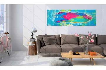 Billede Blue Island 135x45 - Artgeist sp. z o. o. - Boligtilbehør - Billeder & kunst - Billeder på lærred