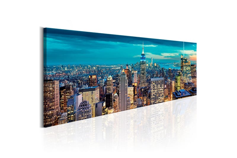 Billede Blue Metropolis 135x45, Artgeist sp. z o. o.