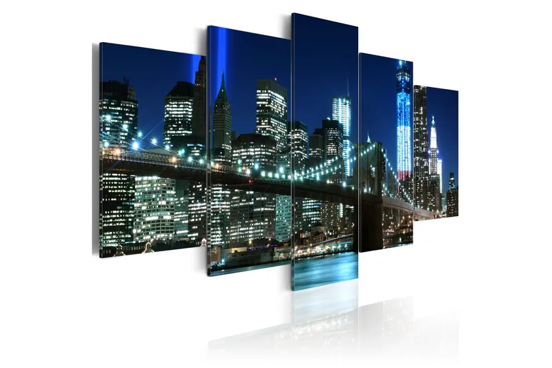 Billede Blue Nyc 200x100, Artgeist sp. z o. o.