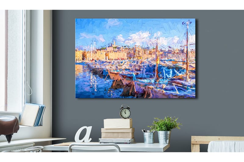 Billede Blue Port 60x40, Artgeist sp. z o. o.