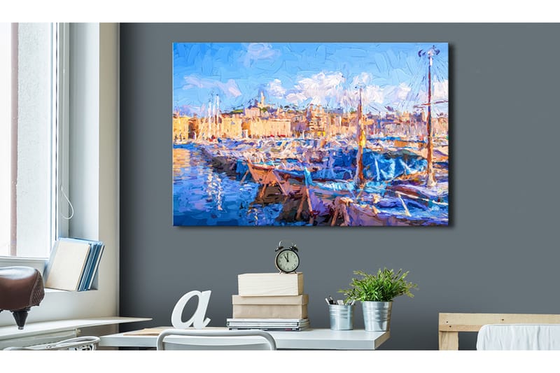Billede Blue Port 60x40, Artgeist sp. z o. o.