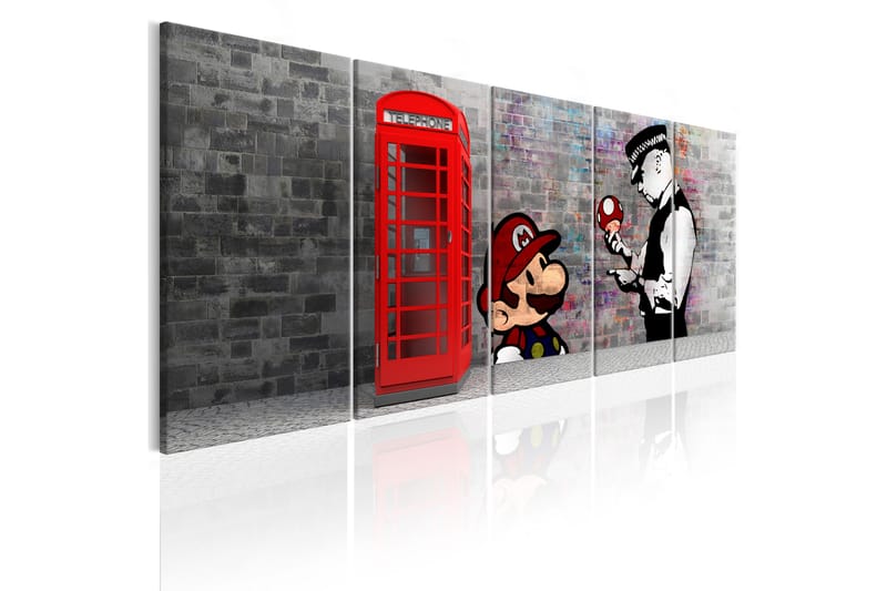 Billede Brick Graffiti 200x80, Artgeist sp. z o. o.