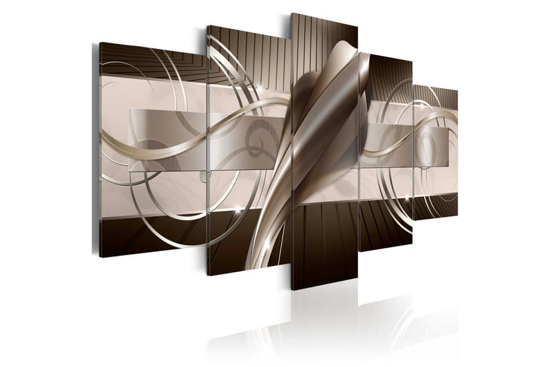 Billede Brown Cobra 100x50 - Artgeist sp. z o. o. - Boligtilbehør - Billeder & kunst - Billeder på lærred