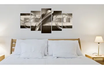 Billede Brown Cobra 200x100 - Artgeist sp. z o. o. - Boligtilbehør - Billeder & kunst - Billeder på lærred
