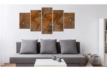 Billede Brown Escapade 100x50 - Artgeist sp. z o. o. - Boligtilbehør - Billeder & kunst - Billeder på lærred