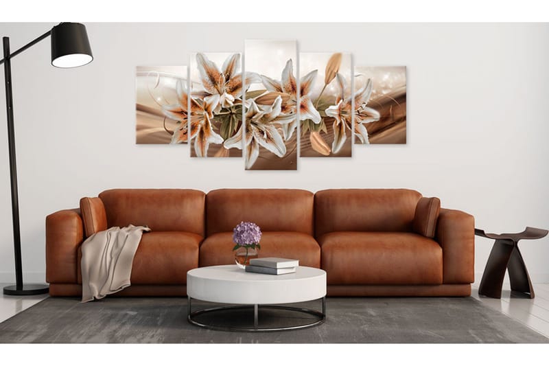 Billede Brown Graces 100x50 - Artgeist sp. z o. o. - Boligtilbehør - Billeder & kunst - Billeder på lærred
