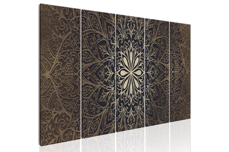 Billede Brown Mandala 225x90, Artgeist sp. z o. o.
