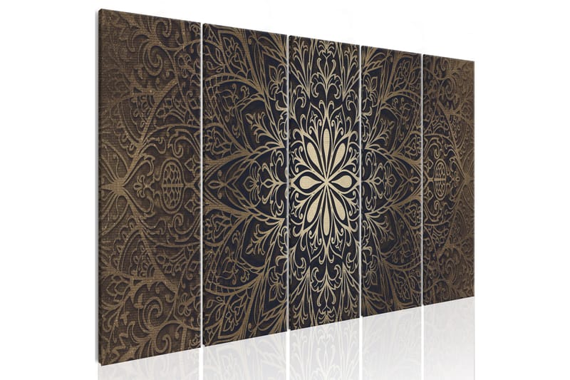 Billede Brown Mandala 225x90, Artgeist sp. z o. o.